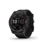 Preview: GARMIN Fenix 7X Sapphire Solar, Schwarzes DLC-Titan mit schwarzem Armband, 51mm (010-02541-23)